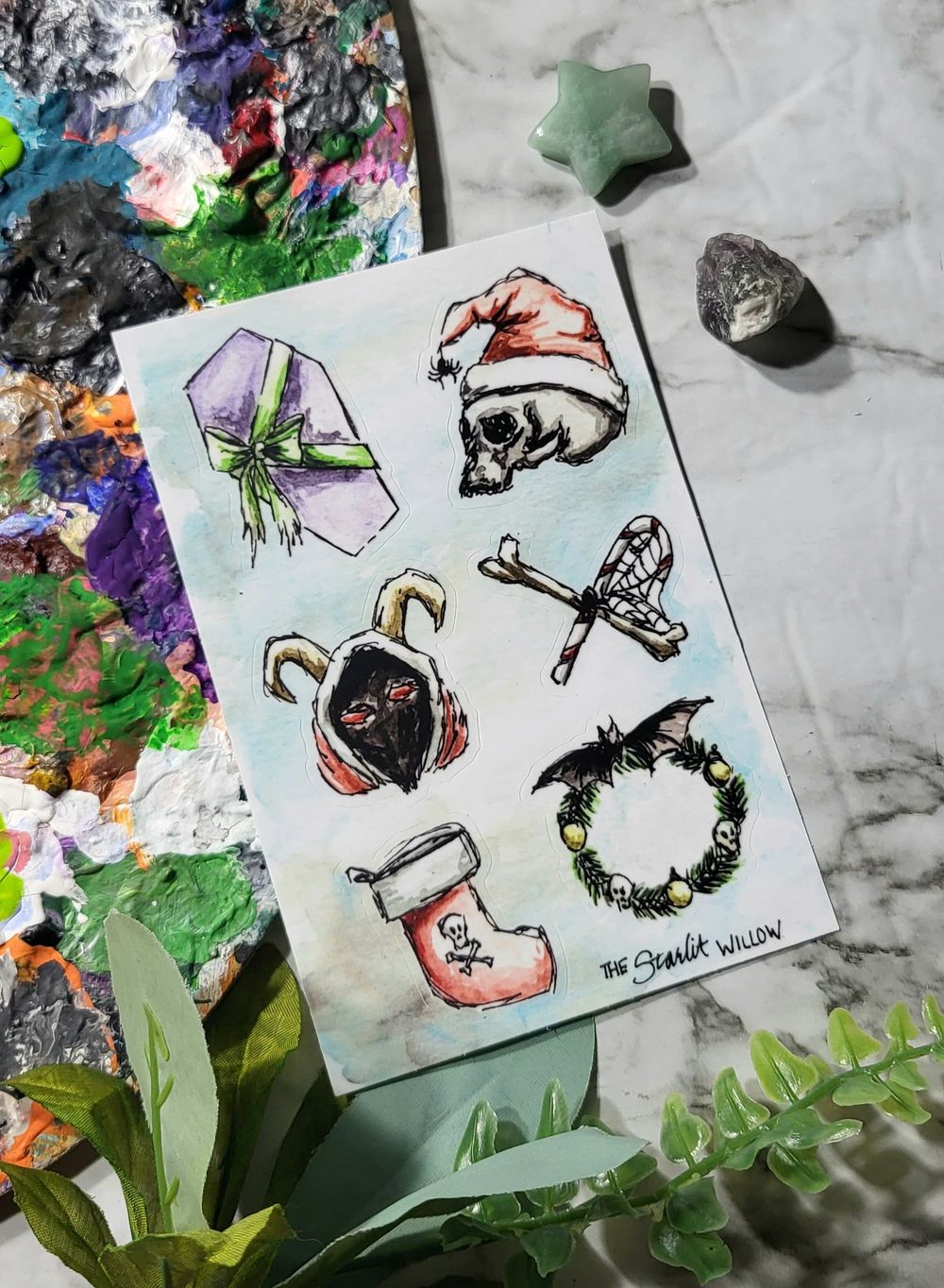 Creepmas Sticker Sheet