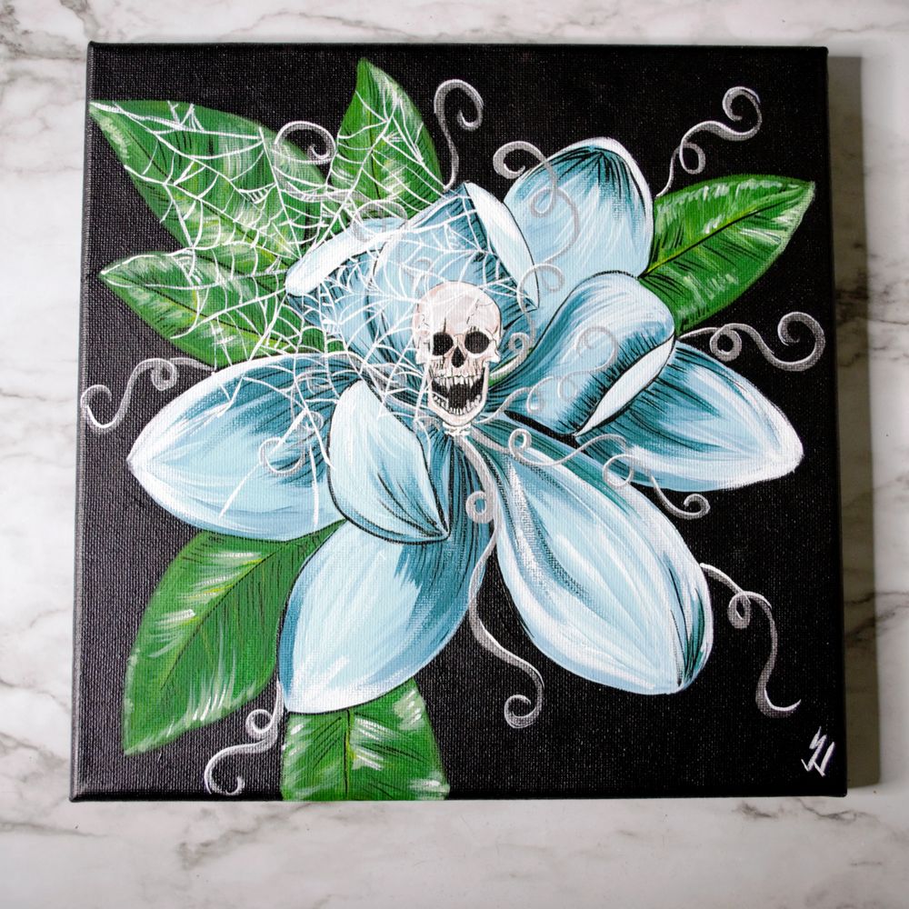 Purely Horrid Originial Acrlyic Painting 
