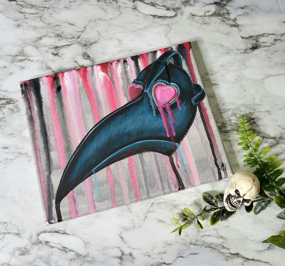 Plague of Love Original Acrylic Painting