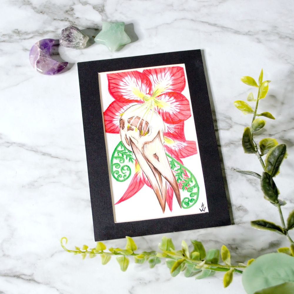 Tropic Silence Original Watercolor Painting 