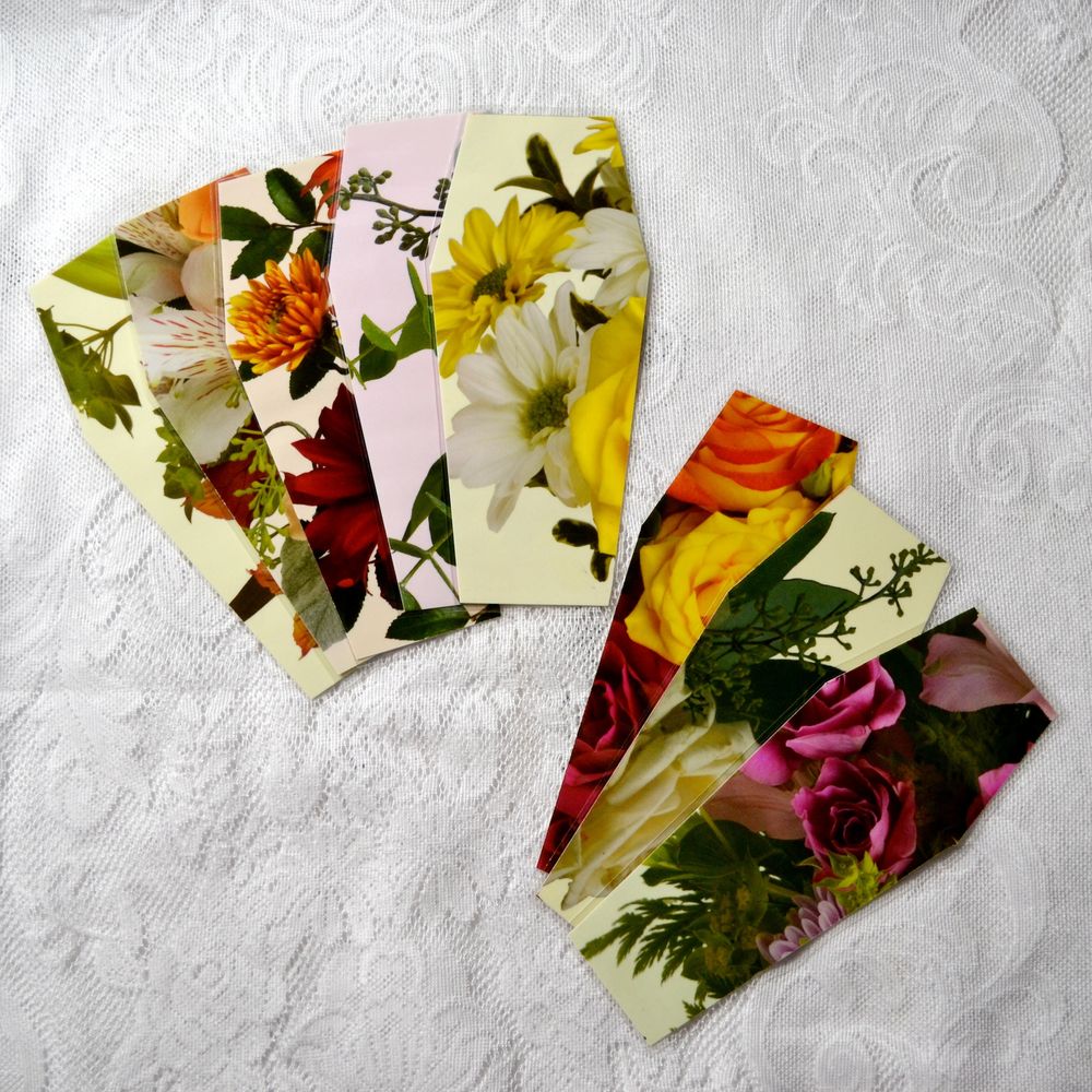 Flowers of Deadly Times Bookmarks