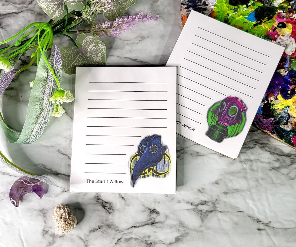 Corner Image Note Pad - 25 Sheets