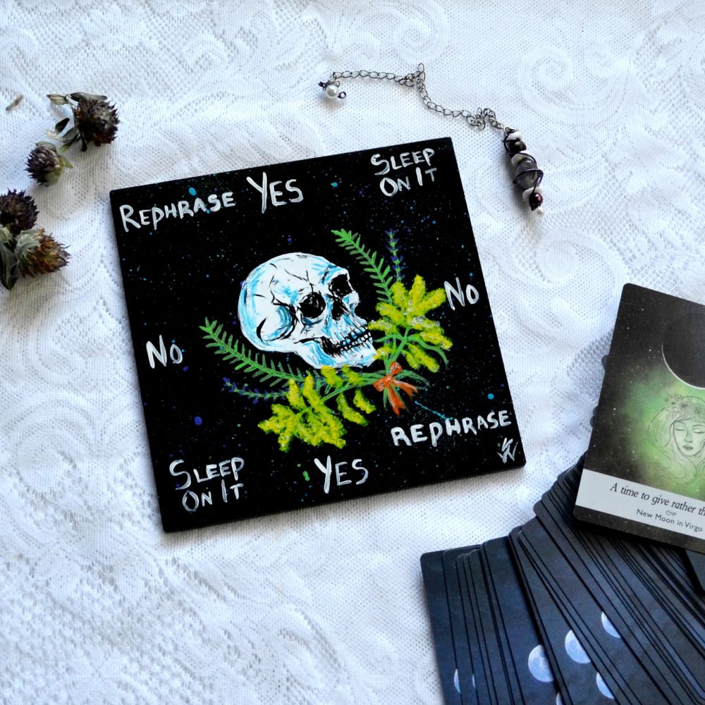 Wicked in Blooms - Pendulum Board